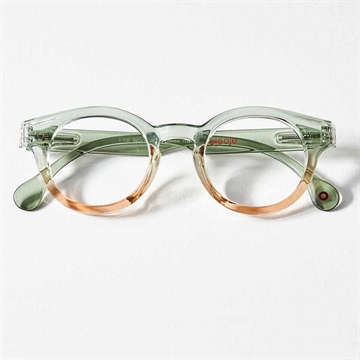 OjeOje - Læsebriller, Model E - Grøn/Sand